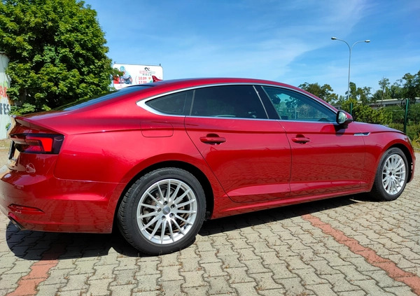 Audi A5 cena 99000 przebieg: 100000, rok produkcji 2019 z Gdynia małe 46